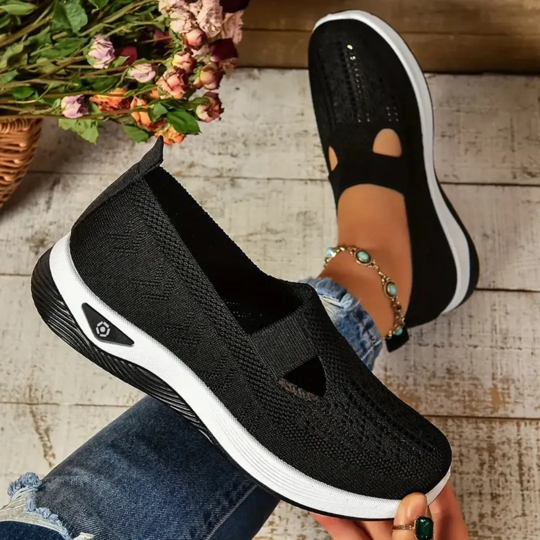 Women's Casual Breathable Slip On Orthopedic Walking Sneakers
