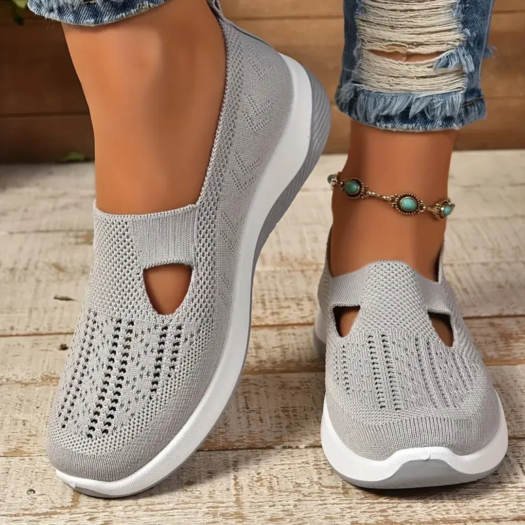 Women's Casual Breathable Slip On Orthopedic Walking Sneakers