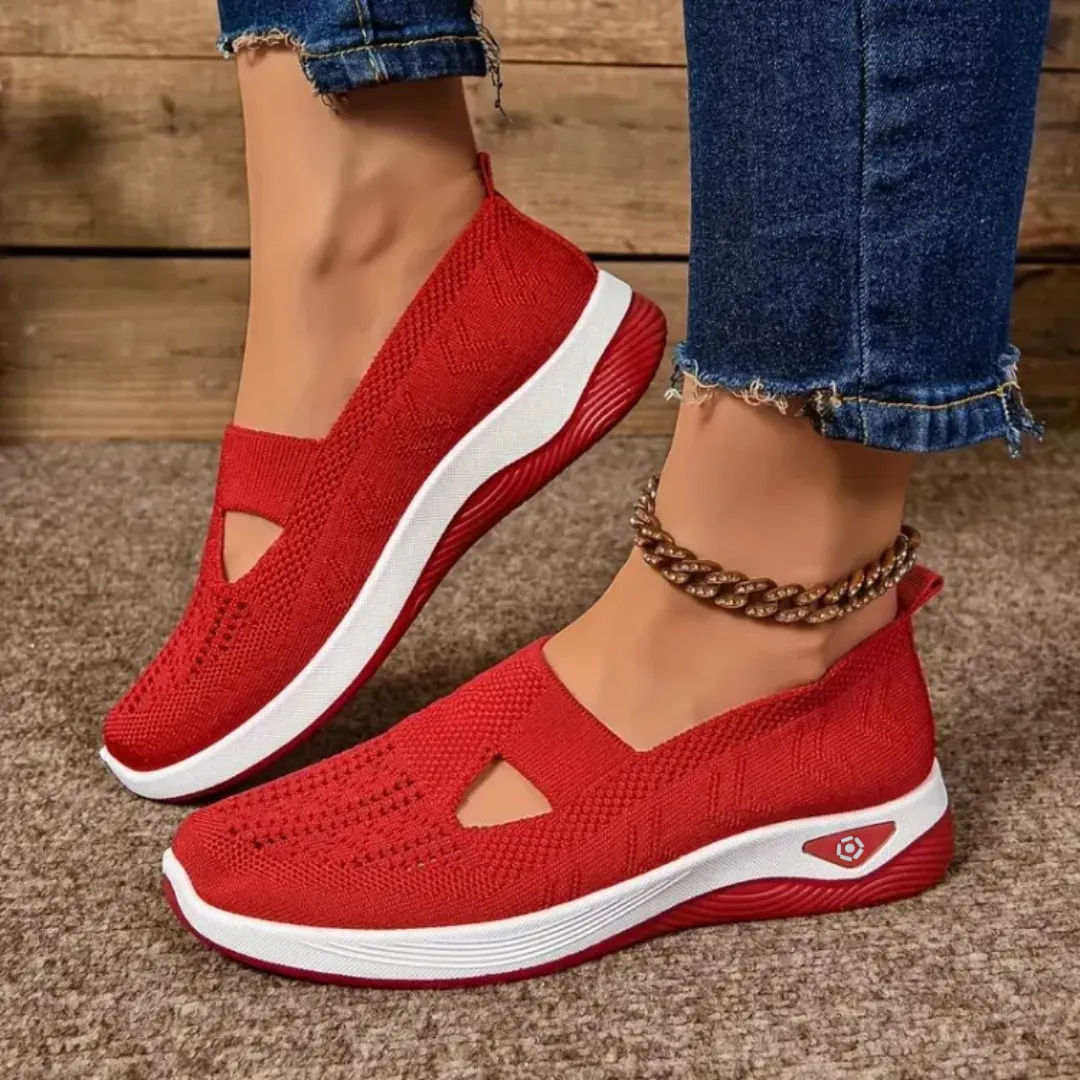 Women's Casual Breathable Slip On Orthopedic Walking Sneakers