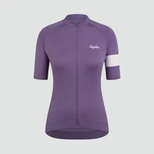 Women's Core Jersey - Dusted Lilac/White