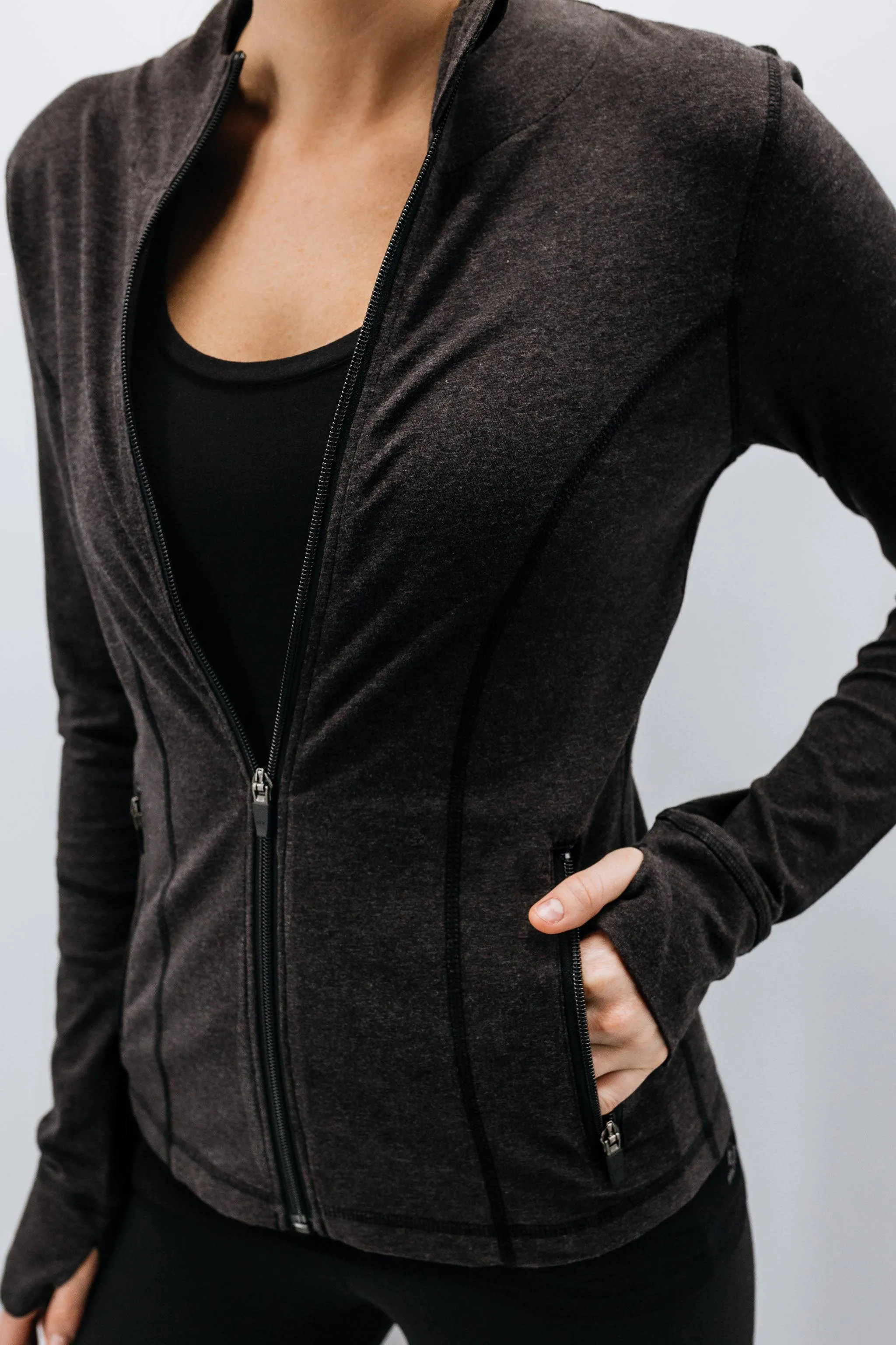 Women's Mock Neck Jacket