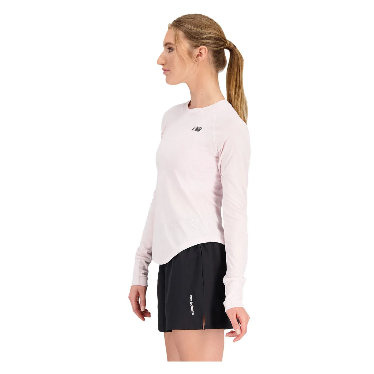 Women's Q Speed Jacquard Long-Sleeved Training Shirt