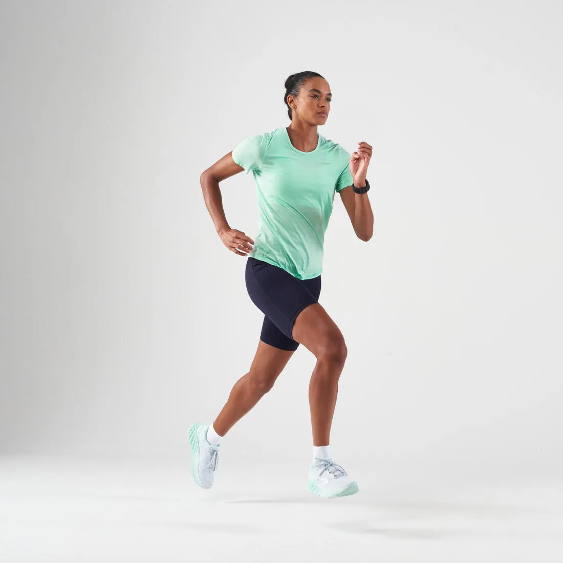 Women's Running Cycling Shorts - KIPRUN Run 500 Comfort