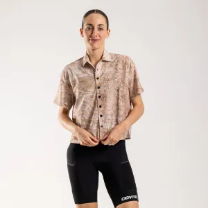 Women's Short Sleeve Adventure Shirt (Sand Storm)