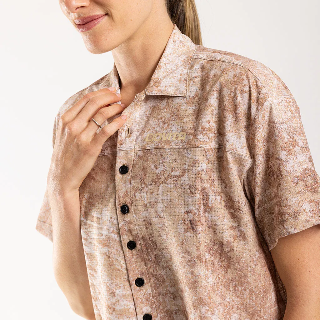 Women's Short Sleeve Adventure Shirt (Sand Storm)