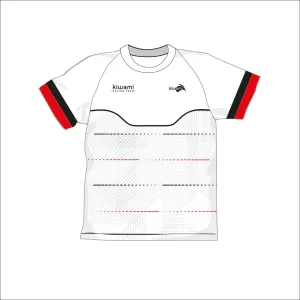 WOMEN'S SHORT SLEEVE TEE SHIRT RACING TEAM WHITE