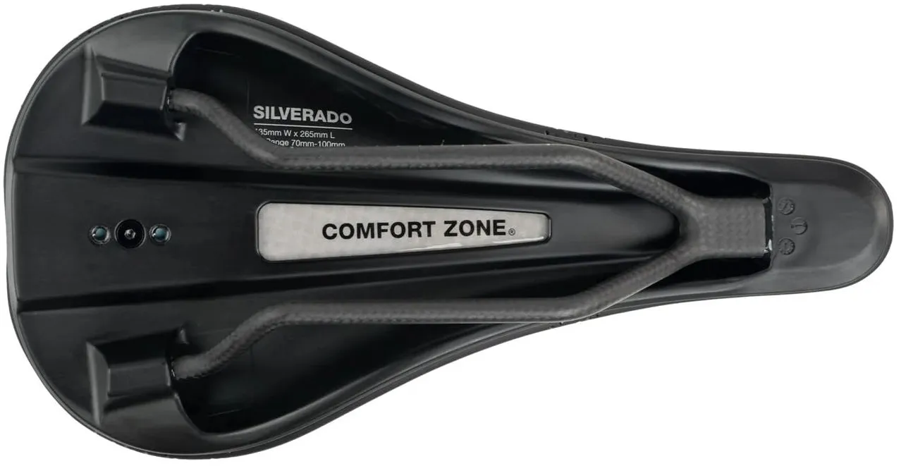 WTB Silverado 265 Medium Fusion Form Stainless Cycling Saddle - Black
