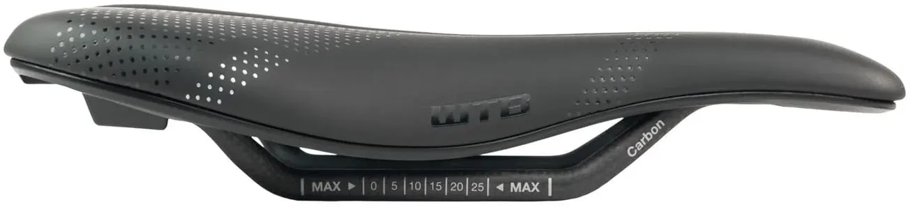 WTB Silverado 265 Medium Fusion Form Stainless Cycling Saddle - Black
