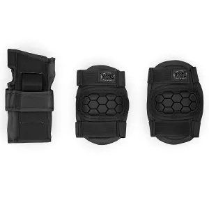Xootz Kids' Skate 6 Piece Knee, Elbow and Wrist Protective Set - Small - Black