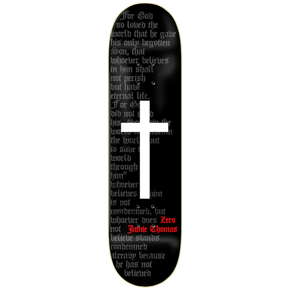 Zero - Jamie Thomas OG Cross 8.5 Skateboard Deck