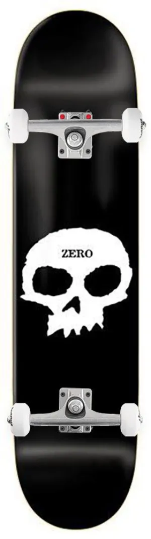 Zero Single Skull Blk / Wht x Venom Custom Complete Skateboard - 7.25"