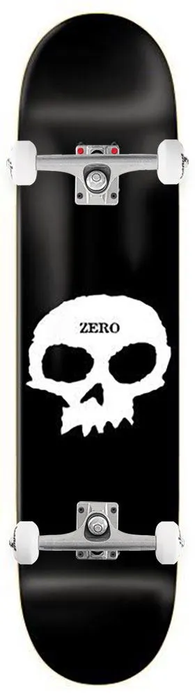 Zero Single Skull Blk / Wht x Venom Custom Complete Skateboard - 7.25"