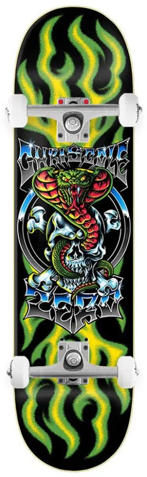 Zero Skateboard Chrome Chris Cole x Venom Custom Complete Skateboard - 8.25"