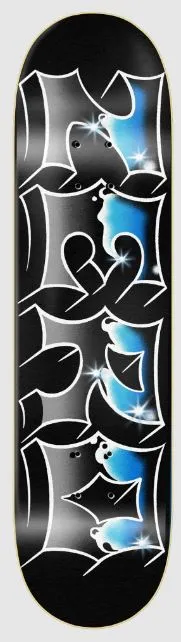 Zero Skateboard Chrome Skateboard Deck - 8.375"