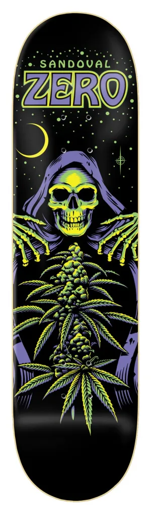 Zero Skateboard Grimm Reefer Sandoval Skateboard Deck - 8.5"