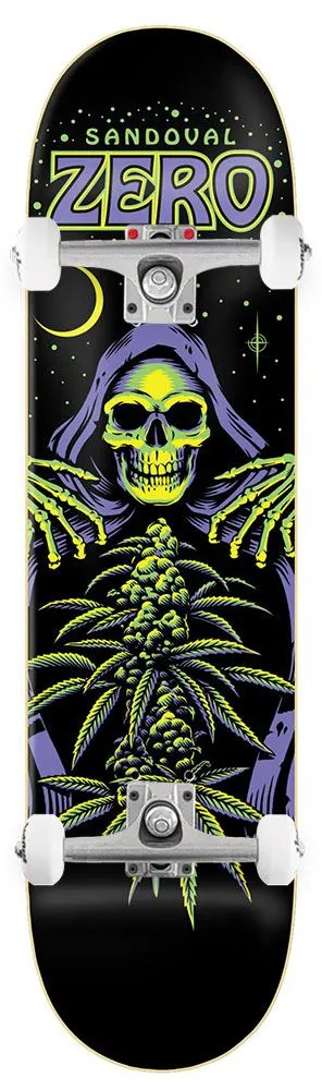 Zero Skateboard Grimm Reefer Sandoval x Venom Custom Complete Skateboard - 8.5"