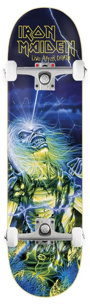 Zero Skateboard Iron Maiden Live After Death x Venom Custom Complete Skateboard - 8.0"
