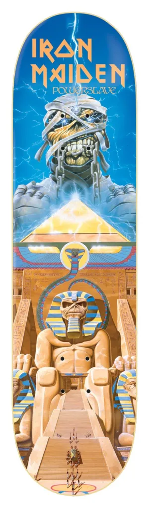 Zero Skateboard Iron Maiden Powerslave Skateboard Deck - 8.25"