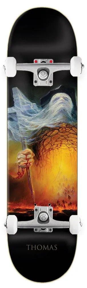 Zero Skateboard Lewandowski Katharsis Thomas x Venom Custom Complete Skateboard - 8.5"