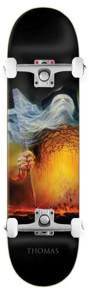 Zero Skateboard Lewandowski Katharsis Thomas x Venom Custom Complete Skateboard - 8.5"