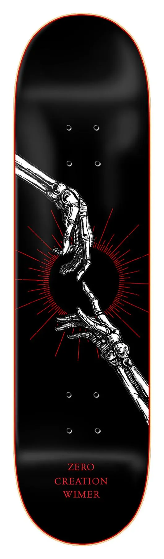 Zero Skateboard Micah Ulrich Creation Chris Wimer Skateboard Deck - 8.375"