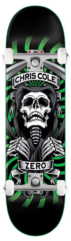 Zero Skateboard MMXX Green Cole x Venom Custom Complete Skateboard - 8.0"
