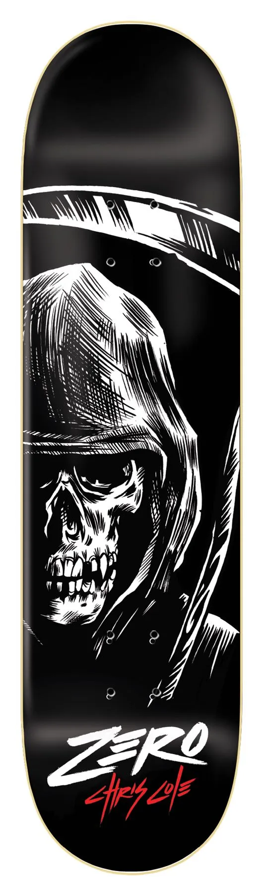 Zero Skateboard Reaper Cole Skateboard Deck - 8.25"