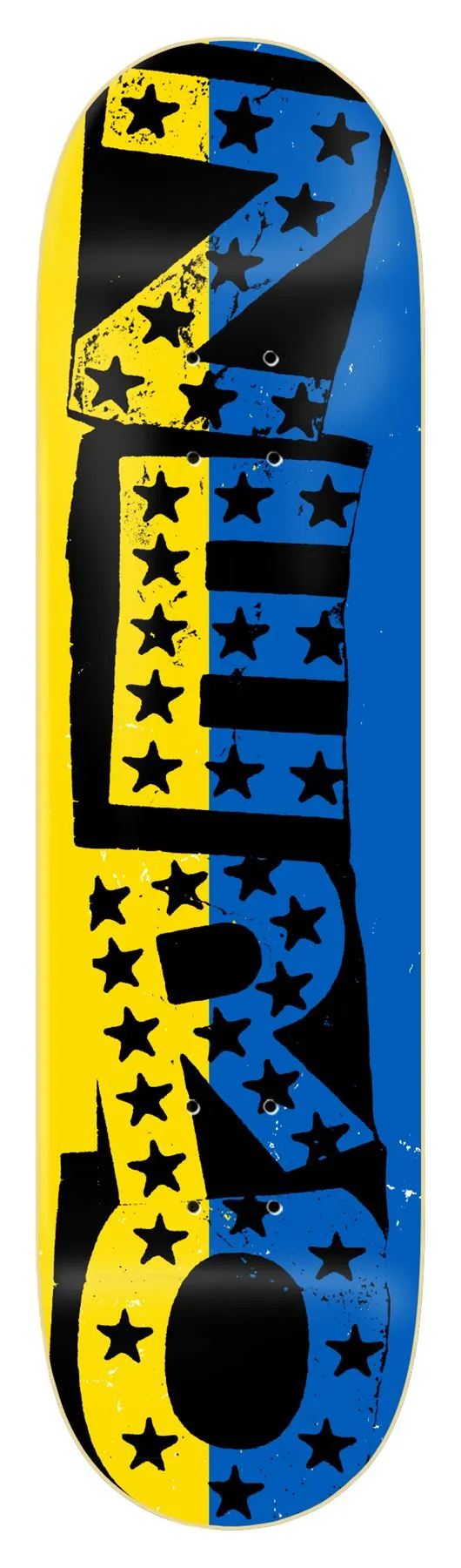 Zero Skateboard Ukraine Punk Skateboard Deck - 8.25"