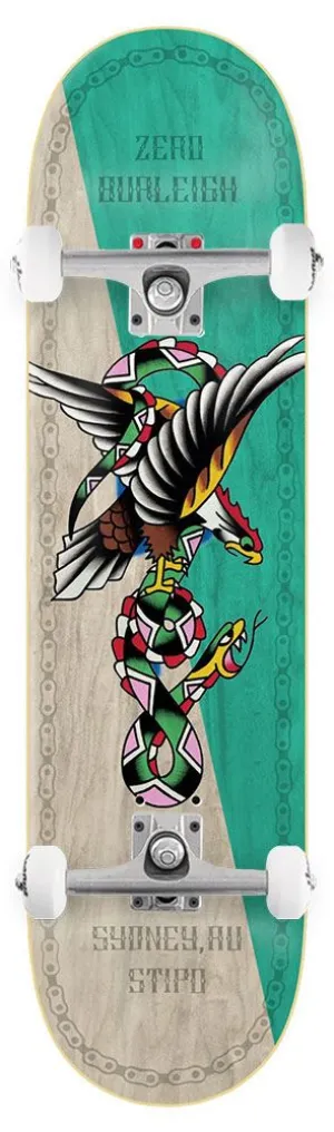 Zero x Nik Stipo Skateboard Brandon Burleigh x Venom Custom Complete Skateboard - 8.5"