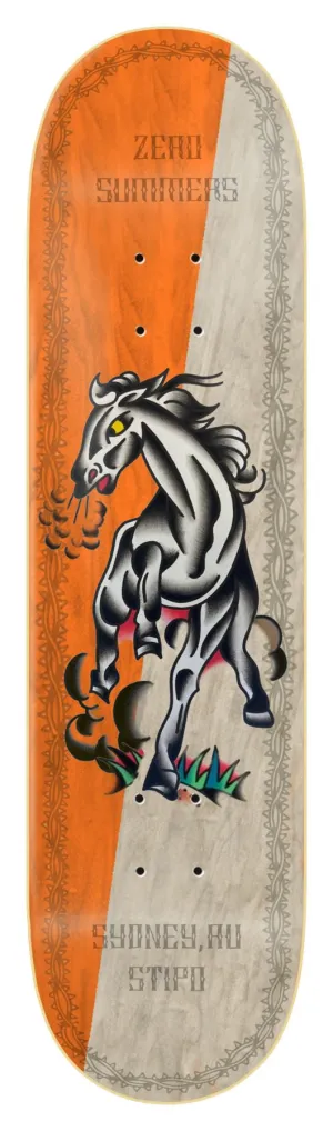 Zero x Nik Stipo Skateboard Gabriel Summers Skateboard Deck - 8.375"