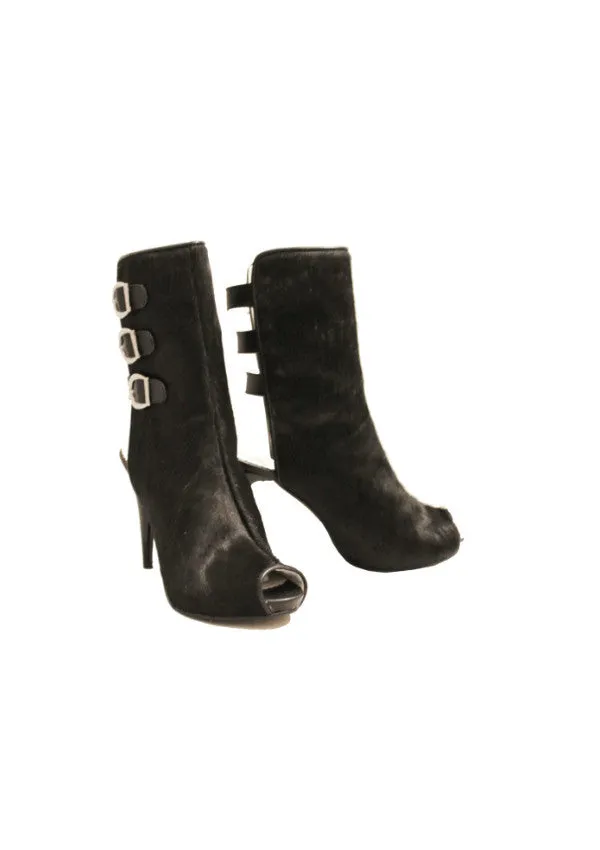Zeyzani Triple Buckle Ankle Boot Final Sale